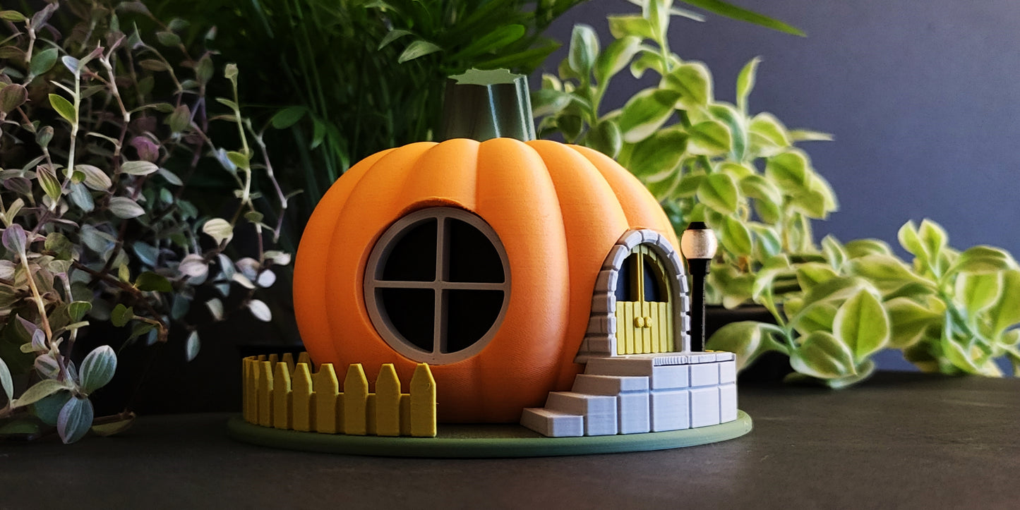 Pumpkin Gnome Home