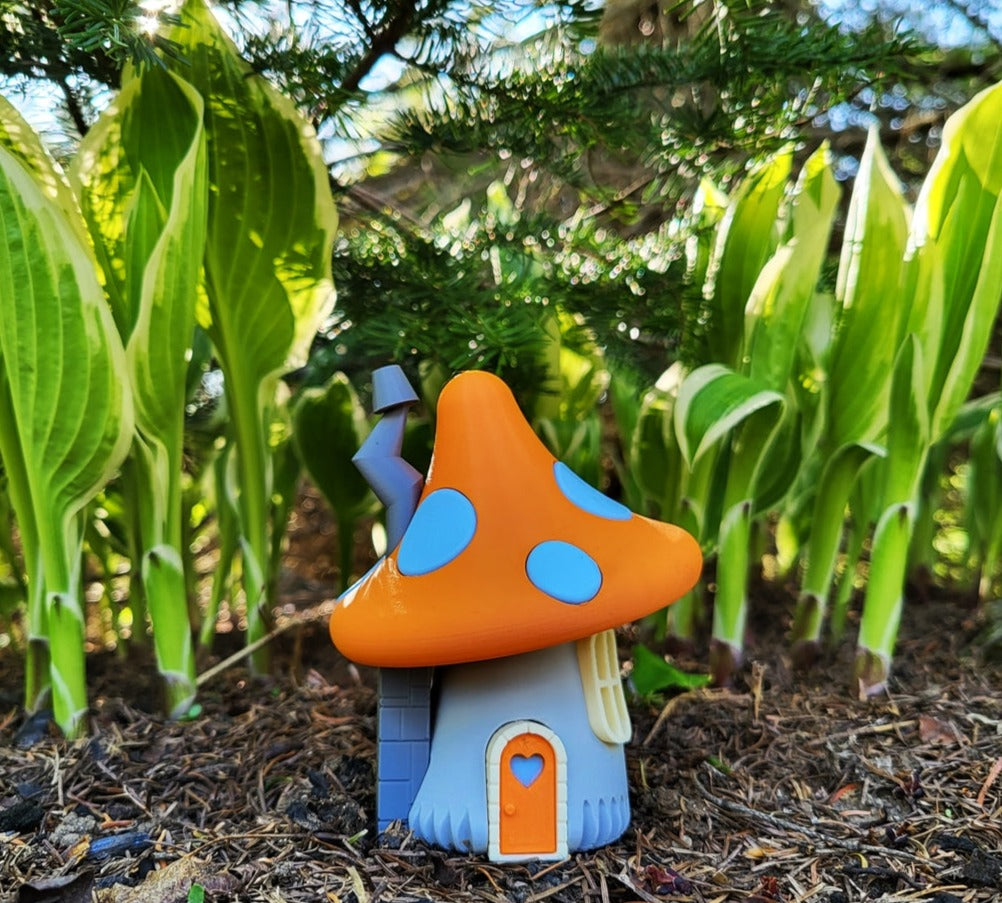Mushroom Gnome Home