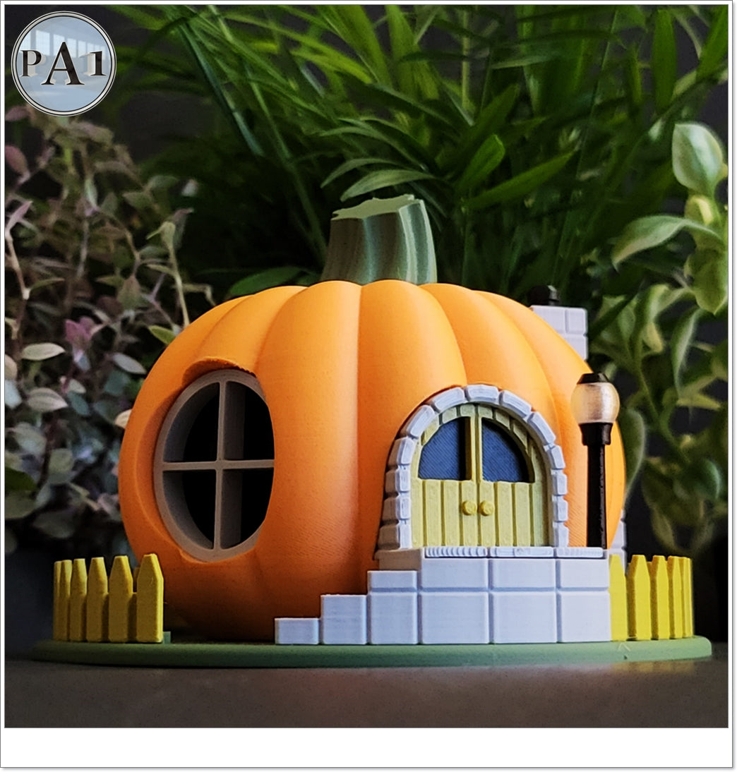 Pumpkin Gnome Home