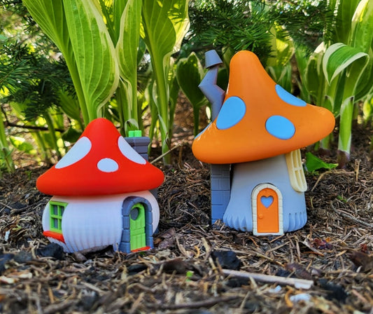 Mushroom Gnome Home
