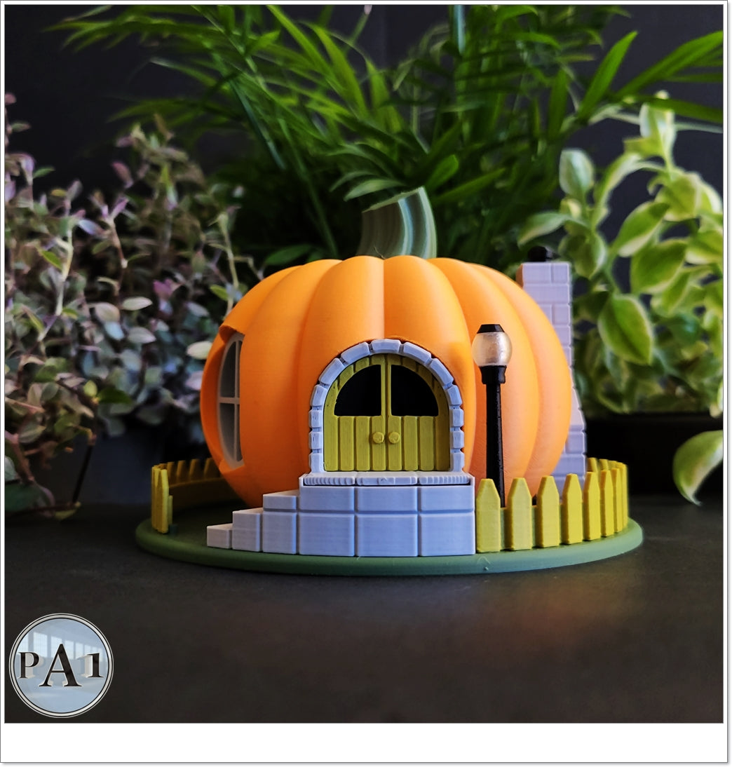 Pumpkin Gnome Home