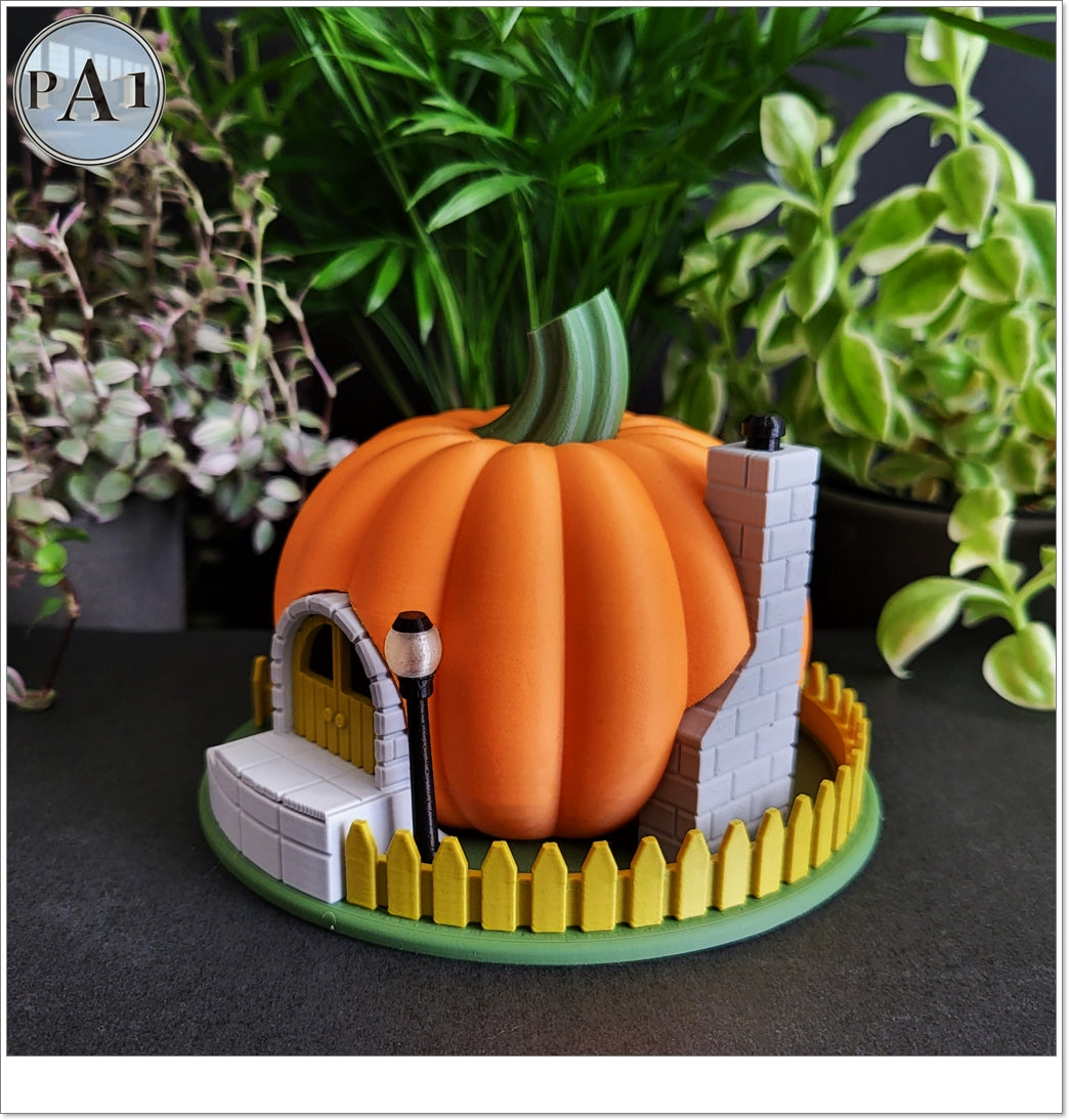 Pumpkin Gnome Home