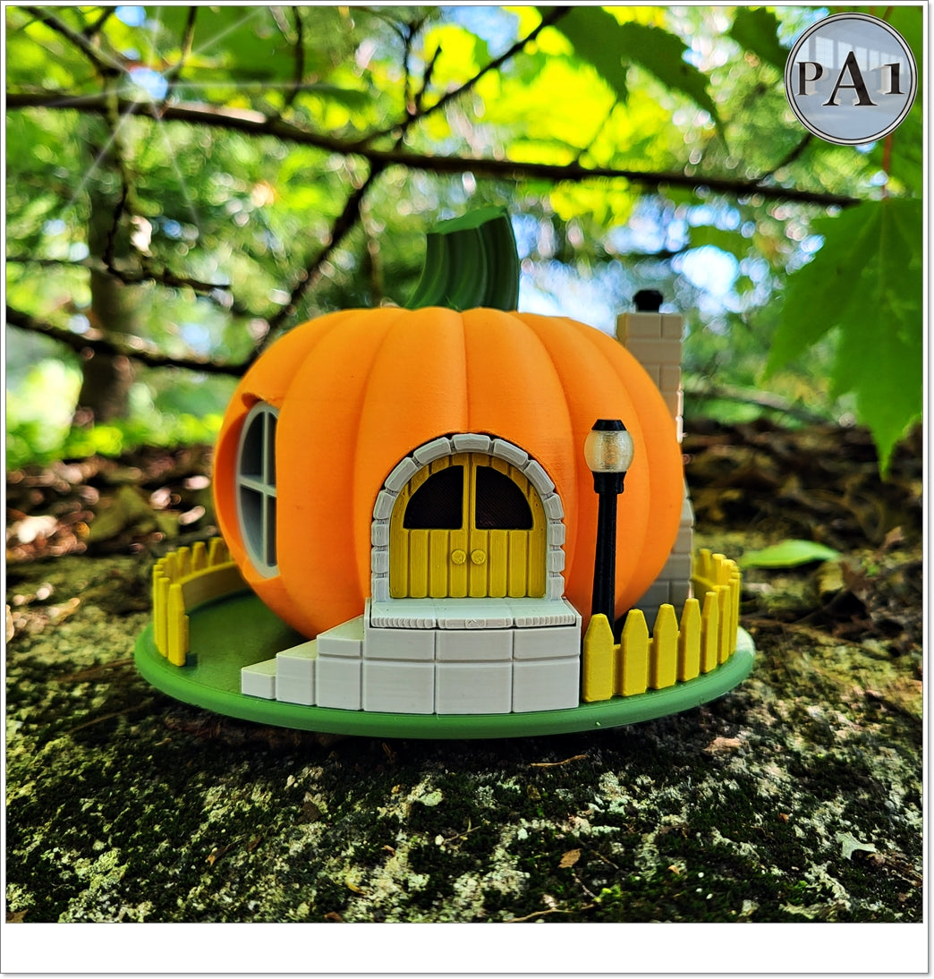 Pumpkin Gnome Home