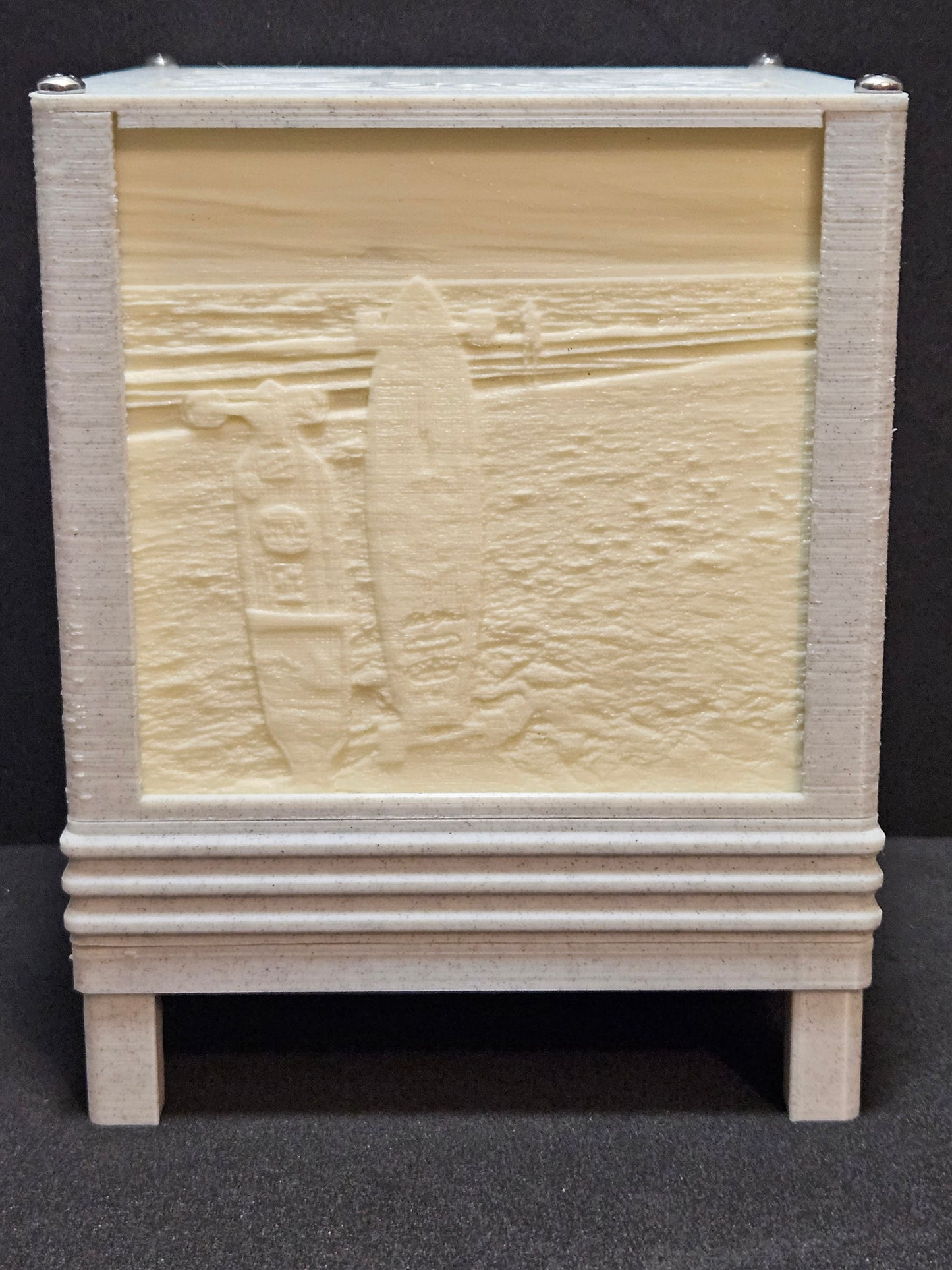Customizable LED Lithophane Display