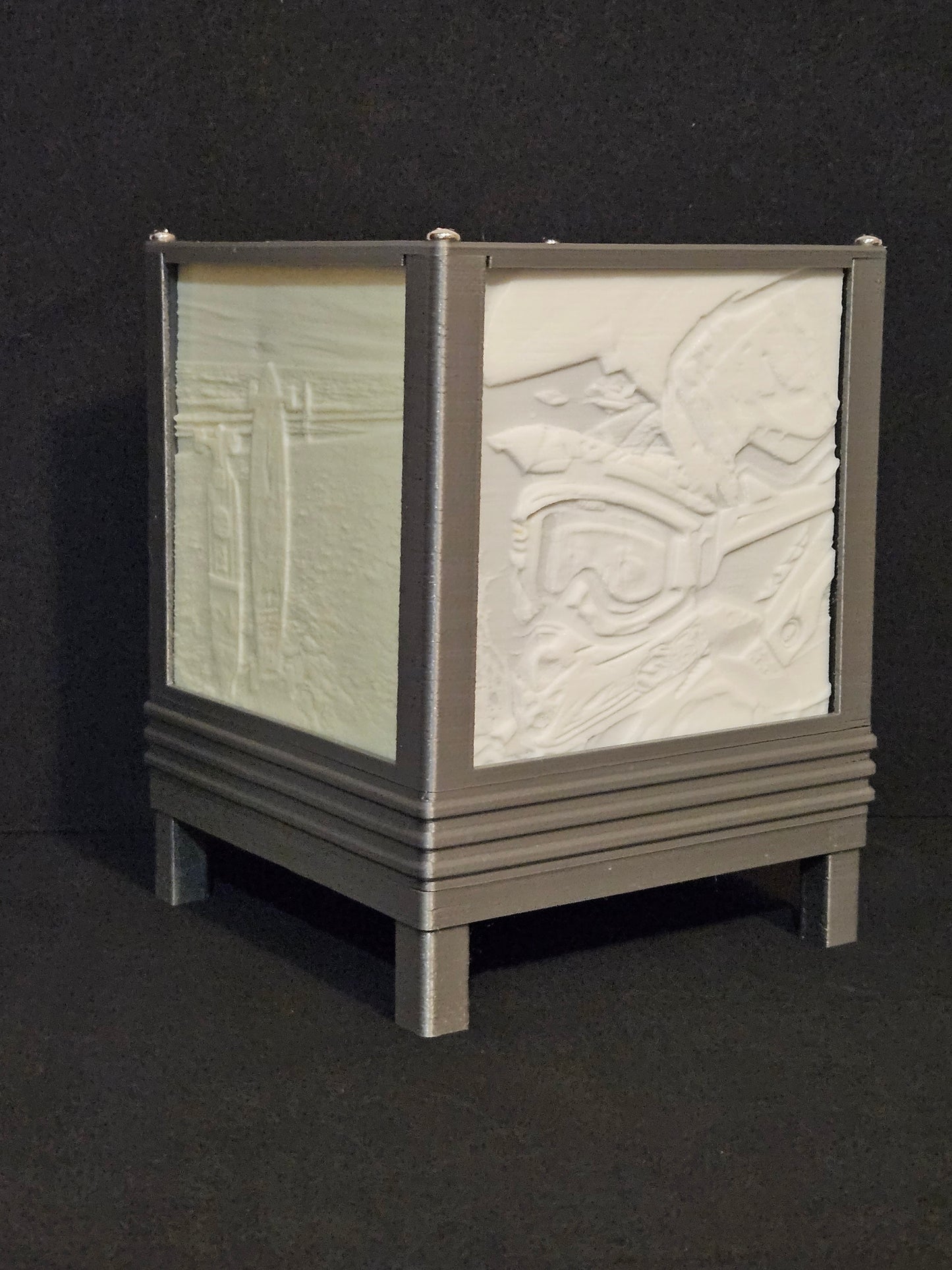 Customizable LED Lithophane Display