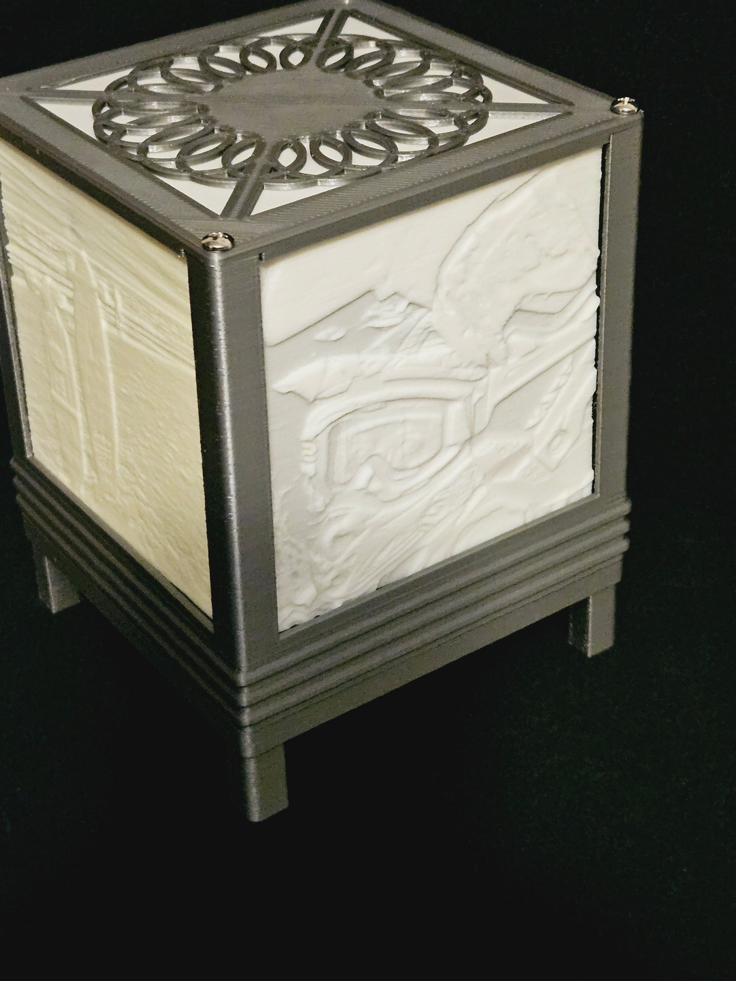 Customizable LED Lithophane Display