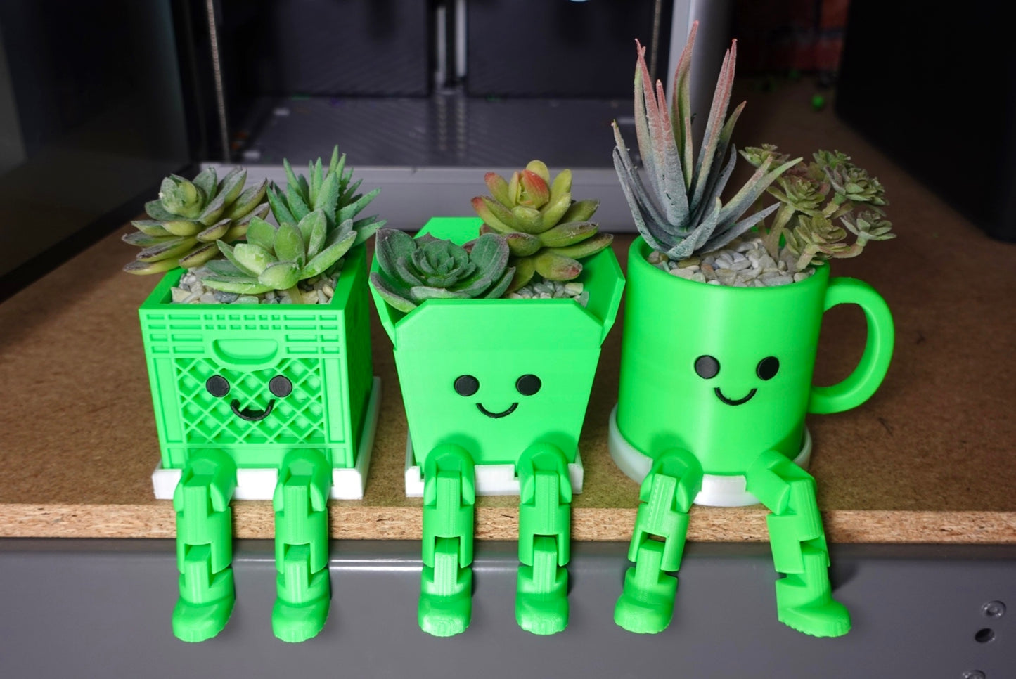 Articulated Crate Planter