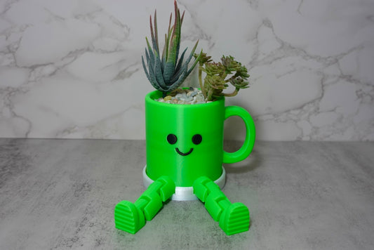 Coffee Cup Planter