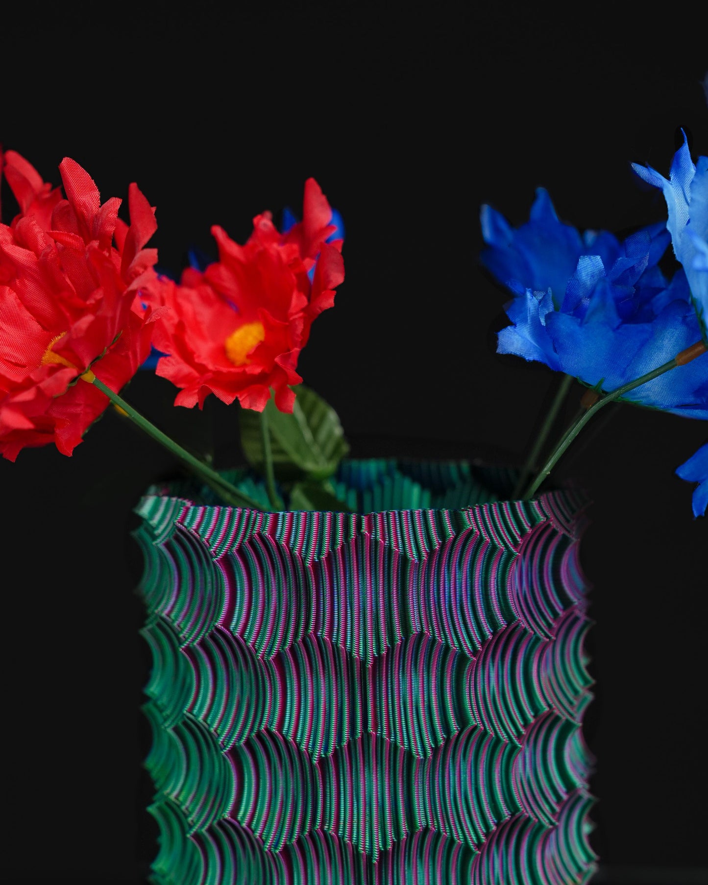 Scalloped Vase
