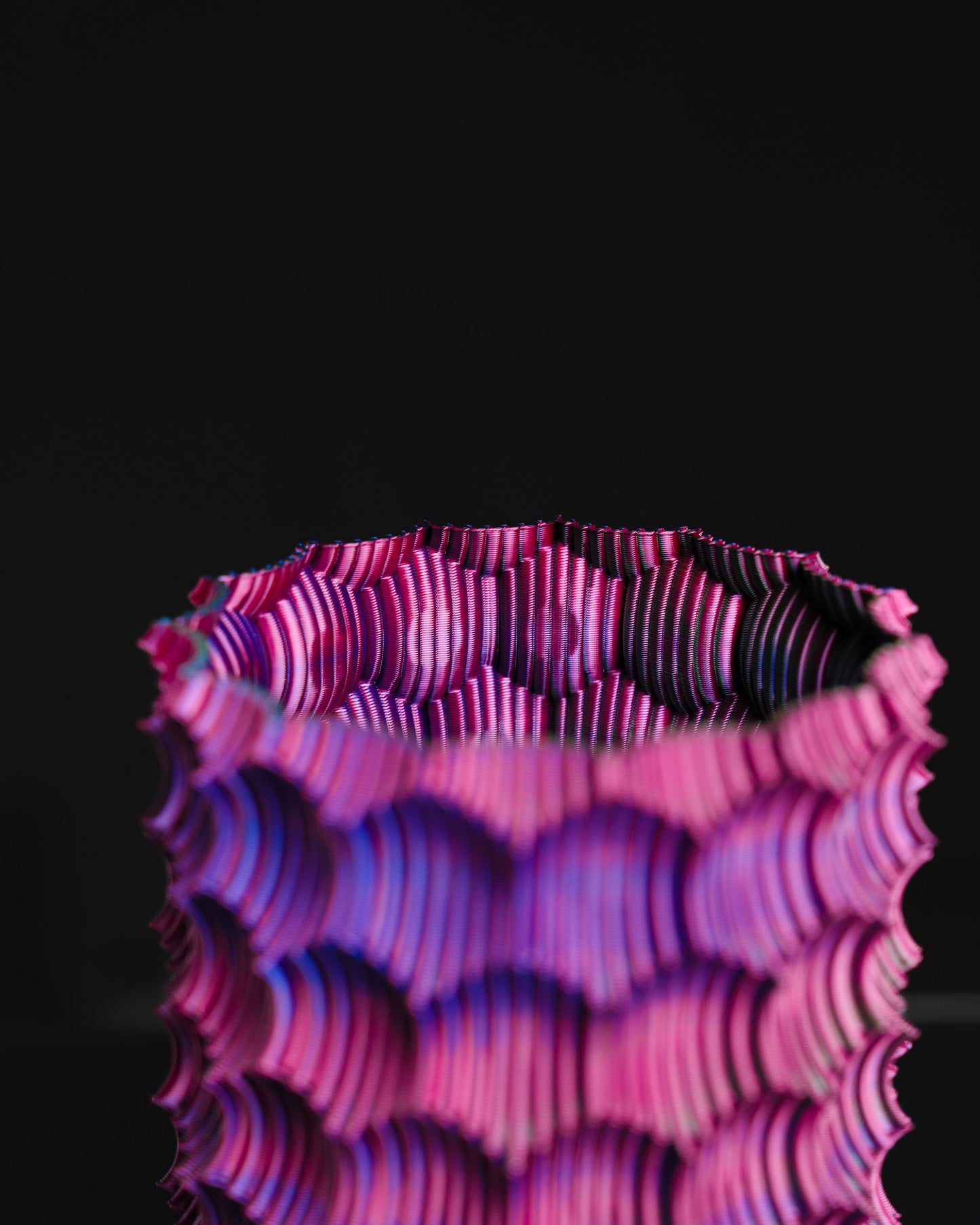 Scalloped Vase