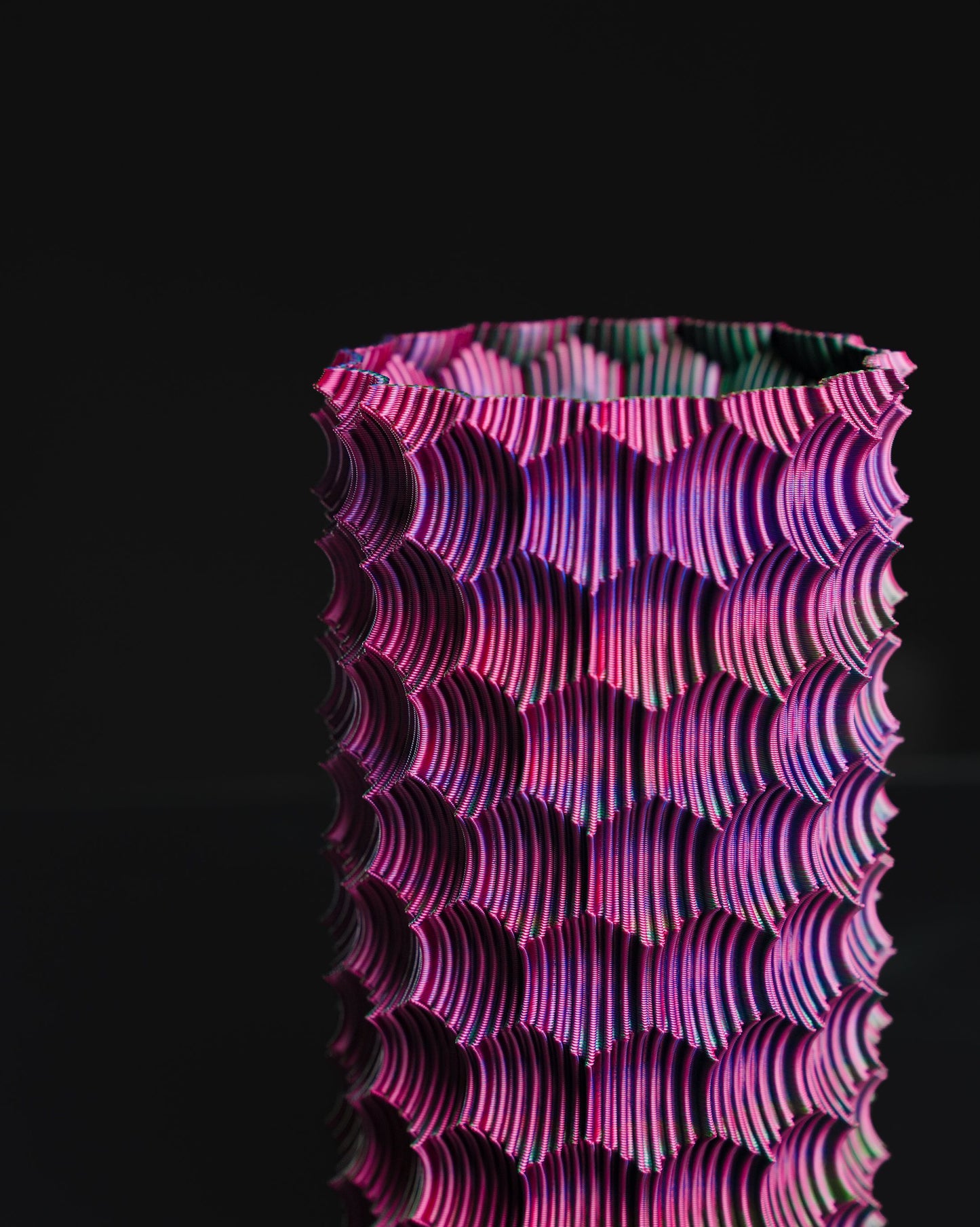 Scalloped Vase