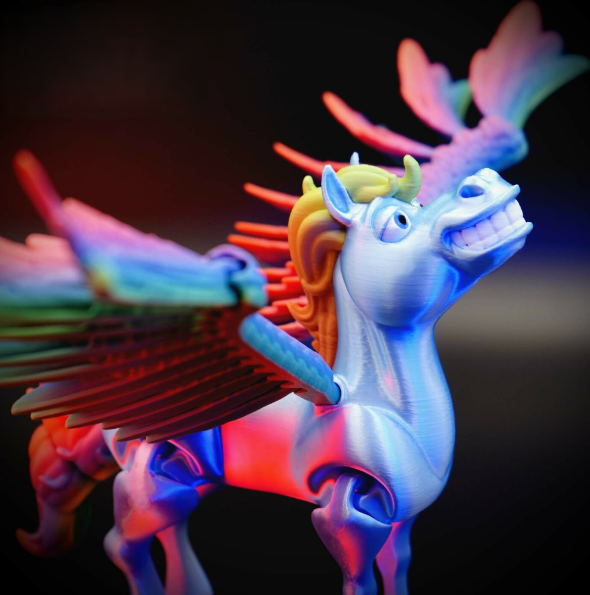 Flexi Horse Unicorn and Pegasus