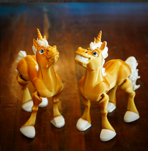 Flexi Horse Unicorn and Pegasus