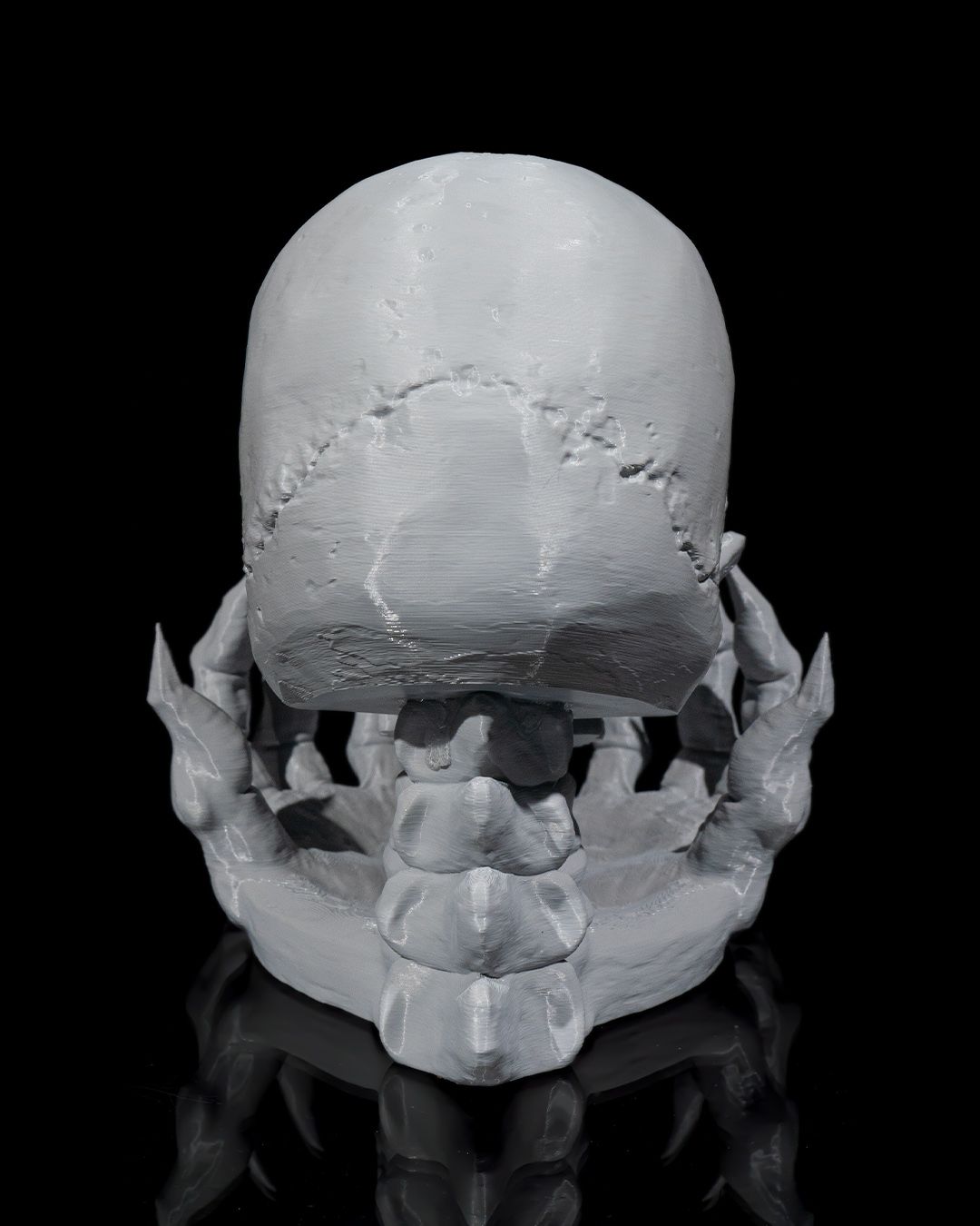Phantom Skeleton Waterfall Incense Burner
