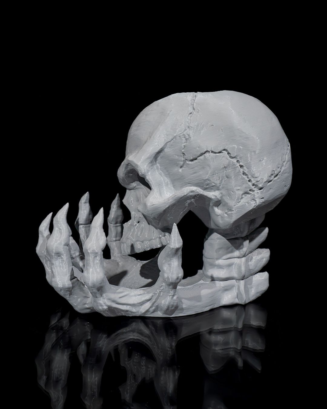 Phantom Skeleton Waterfall Incense Burner