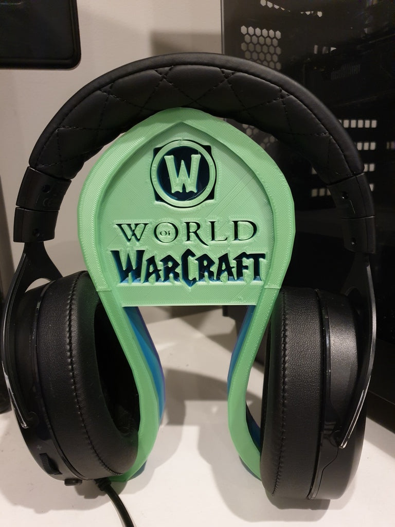 World of Warcraft Headphone Stand