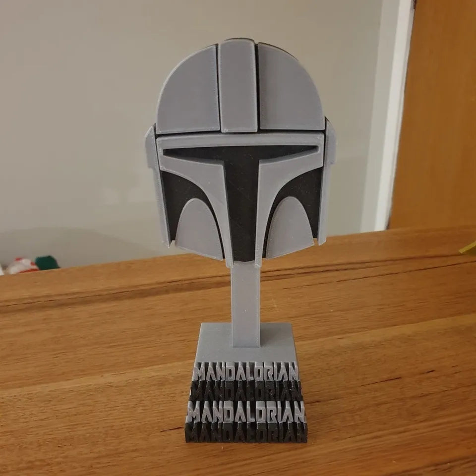 Mandalorian Helmet Headphone Stand