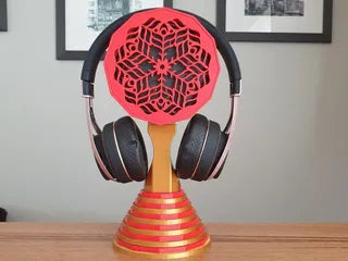 Mandala Design Echo Dot Holder / Headphone Stand