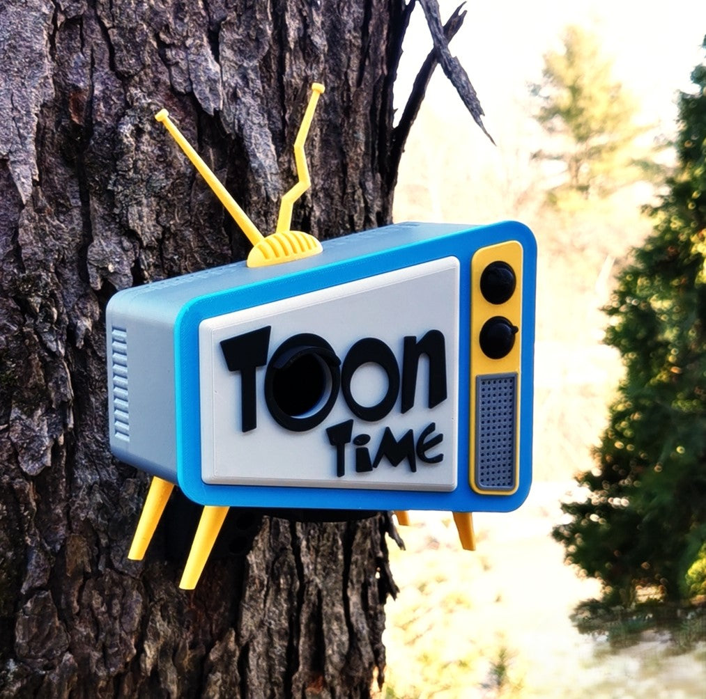 Toon Time Tooned Television Birdhouse