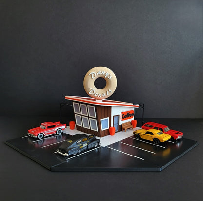 Hot Wheels Display - Donut Shop