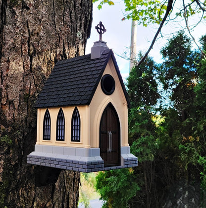 Gothic Chapel Birdhouse