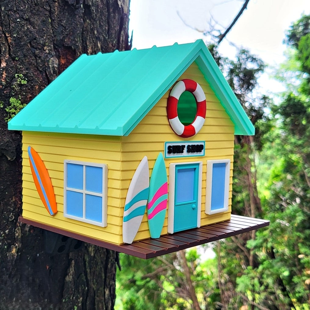 Surf Shack Birdhouse