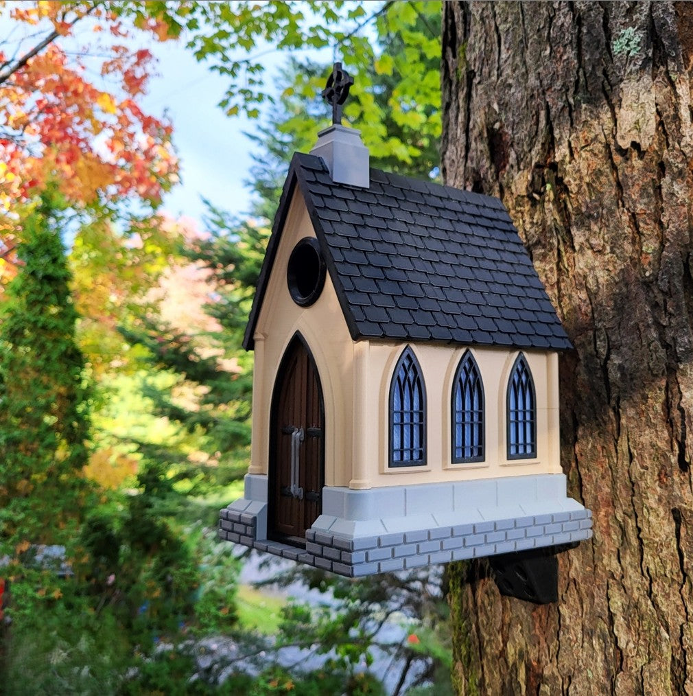 Gothic Chapel Birdhouse