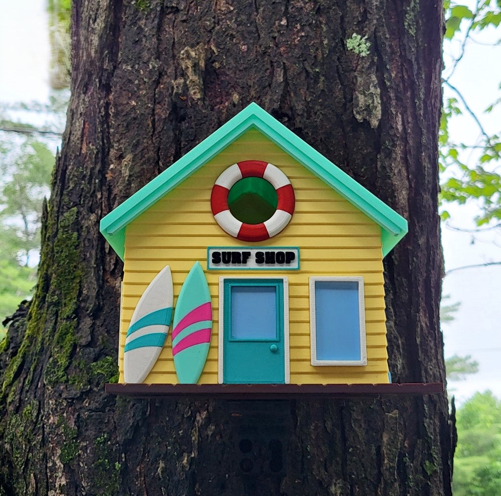 Surf Shack Birdhouse