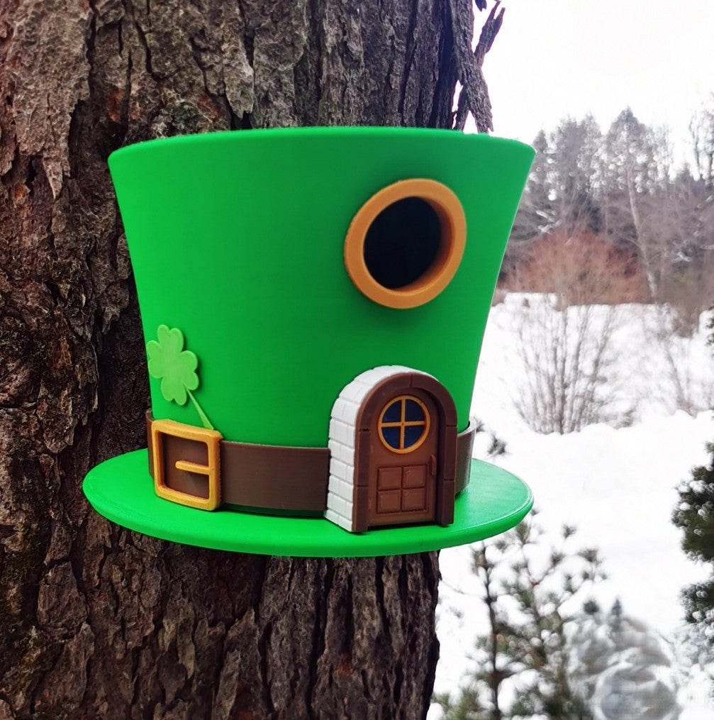 Leprechaun Hat Birdhouse