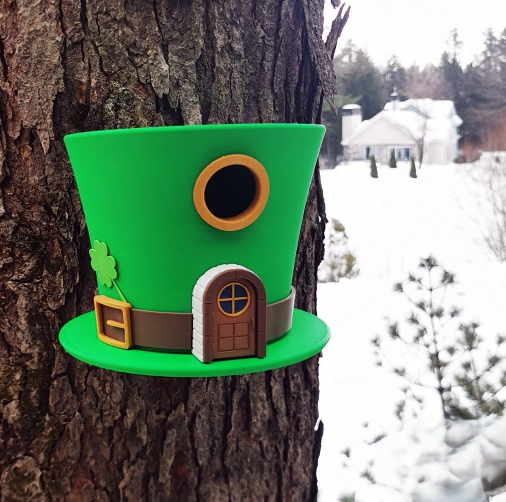 Leprechaun Hat Birdhouse