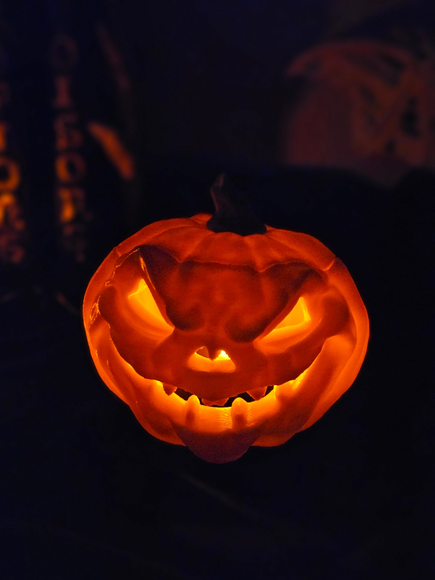 Light-up Pumpkin Decor