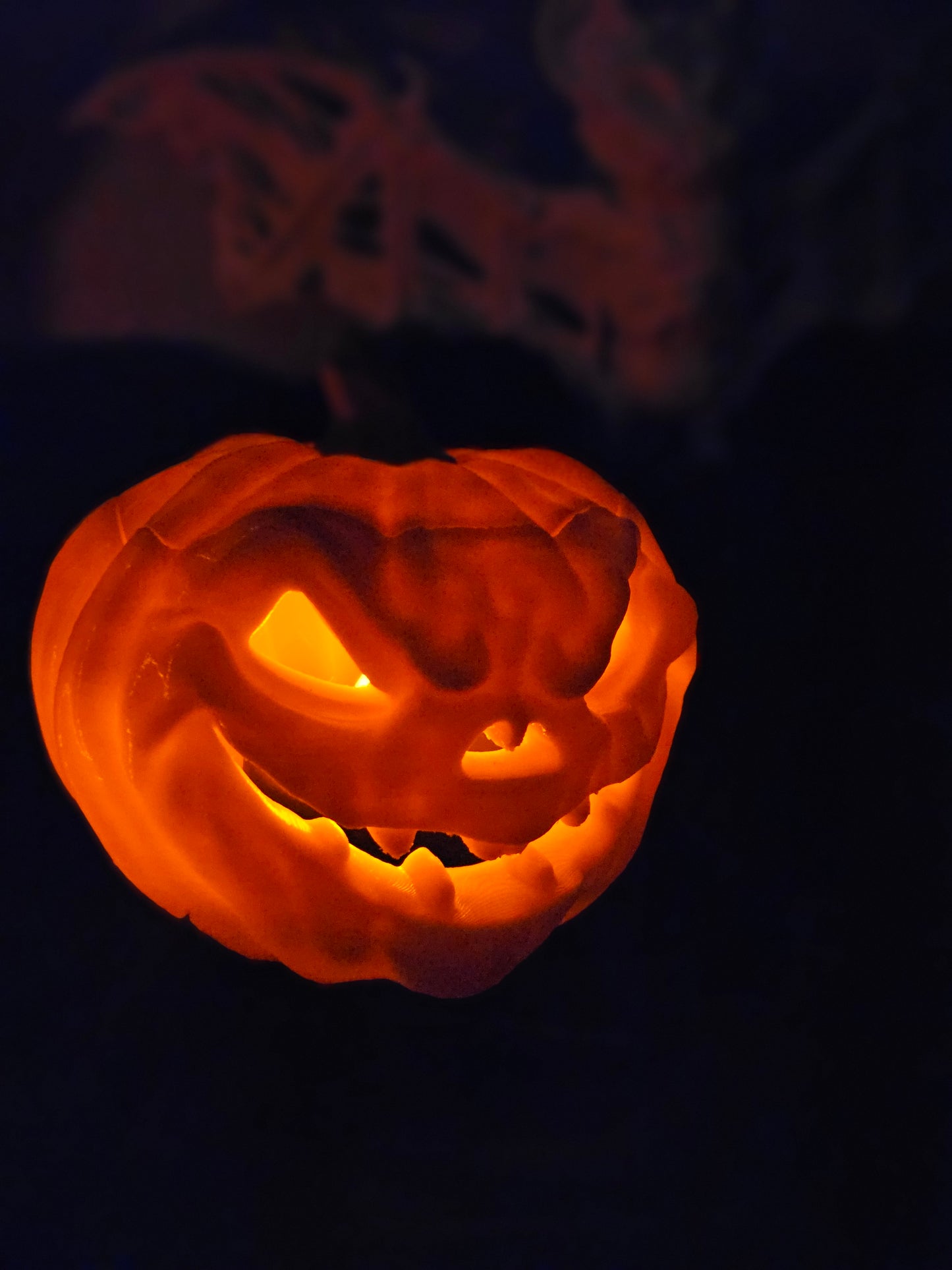 Light-up Pumpkin Decor