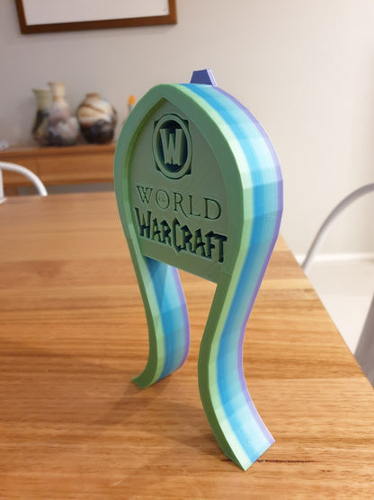 World of Warcraft Headphone Stand