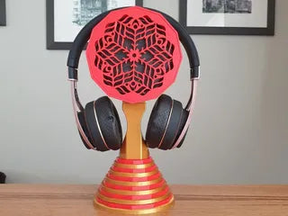 Mandala Design Echo Dot Holder / Headphone Stand